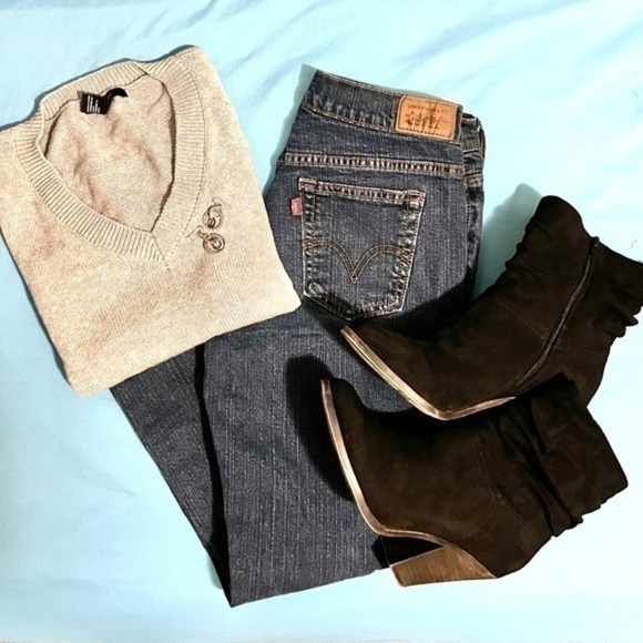 Levi’s 515 size 6 hemmed EUC - Picture 7 of 8